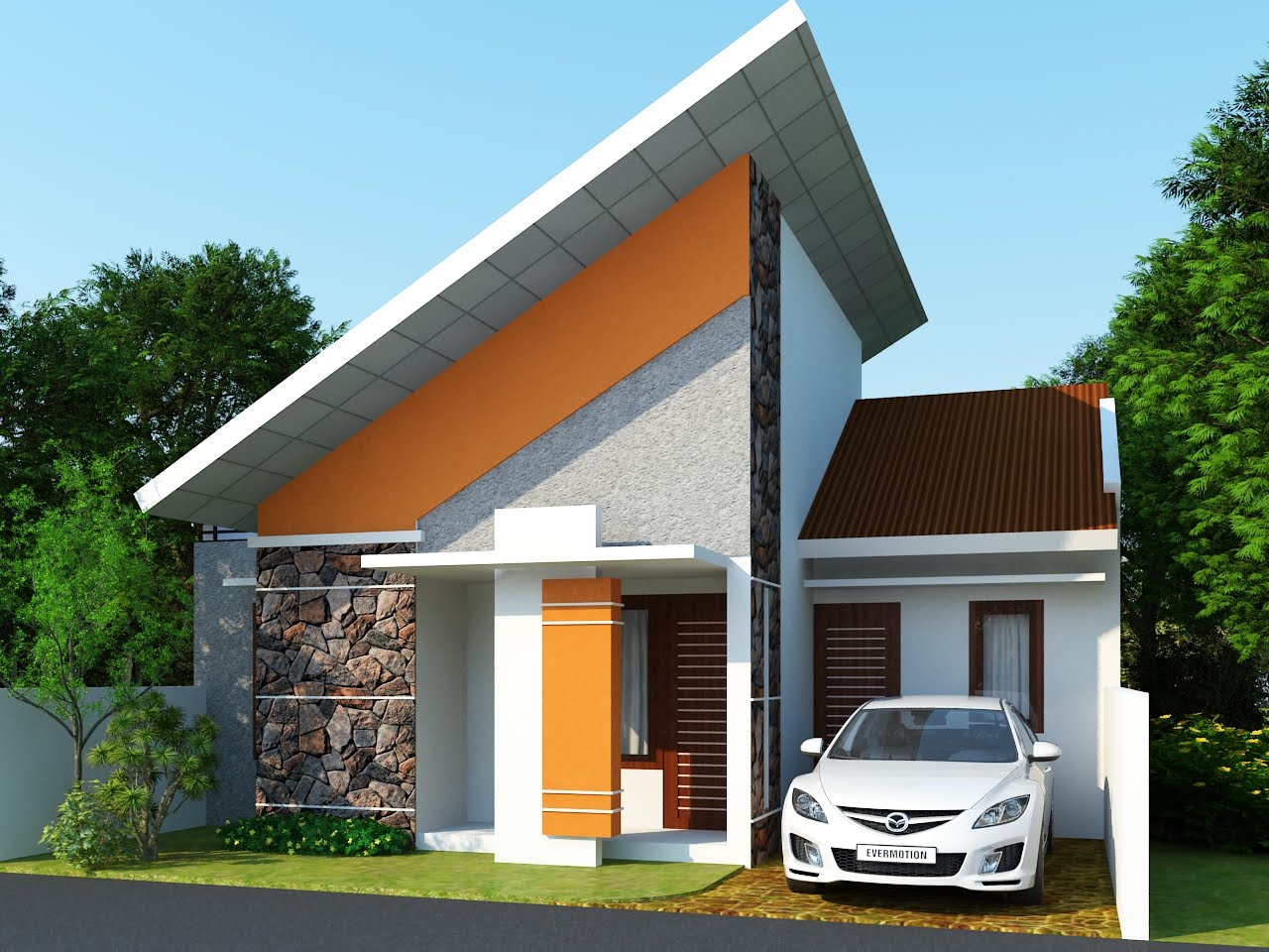 Rumah Minimalis Modern Yang Unik