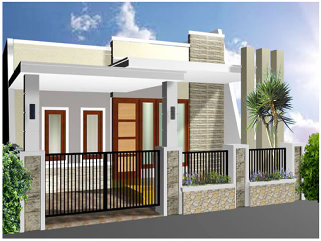 Desain Pagar Rumah Minimalis