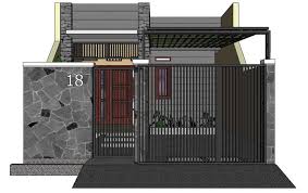 Pagar Rumah Minimalis Type 36