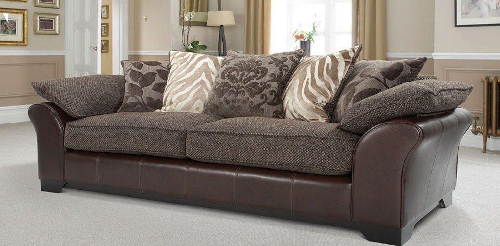 Sofa Rumah Minimalis Warna Coklat