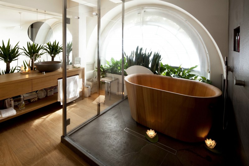 Desain Kamar Mandi Gaya Jepang