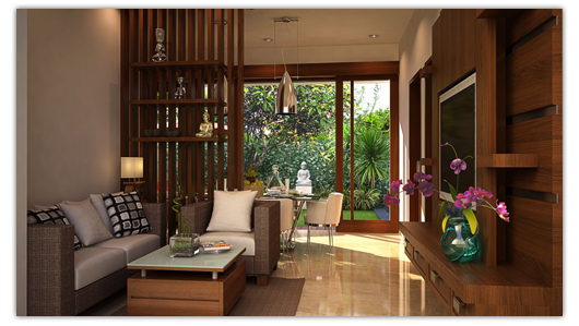 Desain Interior Rumah Minimalis Tipe 45