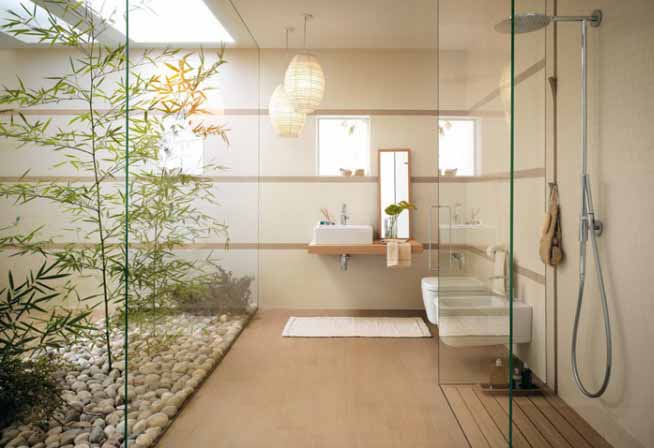 Model Dinding Kaca Kamar Mandi Rumah Minimalis