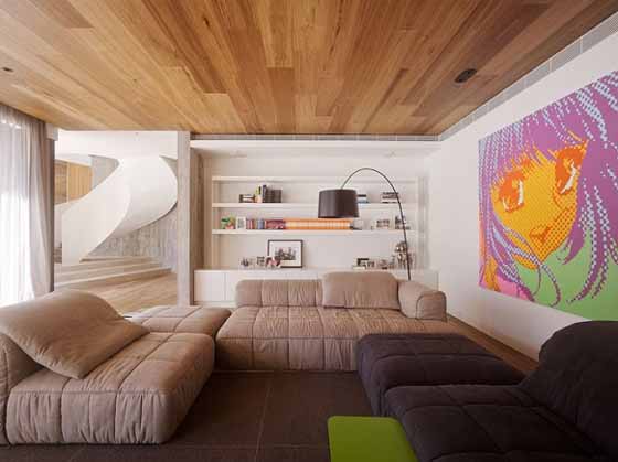 Desain Dinding Kayu Rumah Minimalis Modern