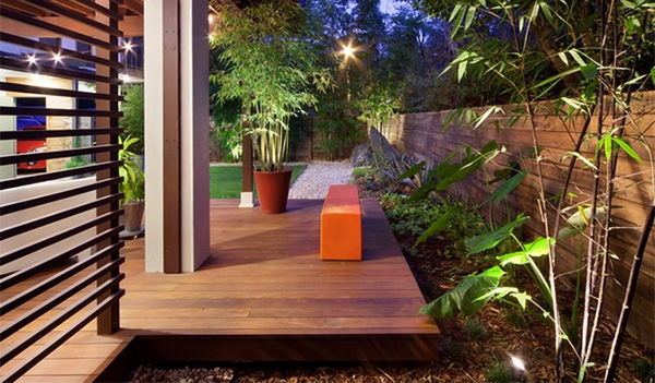 Teras Kayu Rumah Minimalis Modern