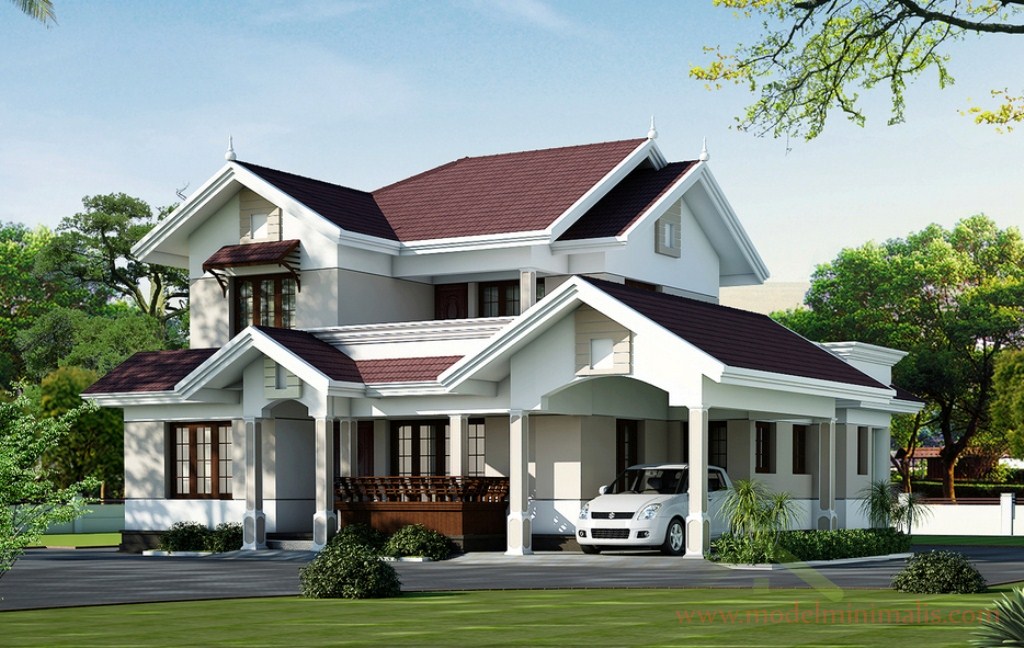 Warna cat rumah minimalis Ekterior