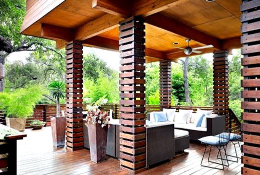 Model Tiang Teras Rumah Minimalis