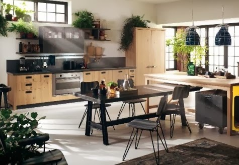 Model Dapur Rumah Minimalis Modern Hijau
