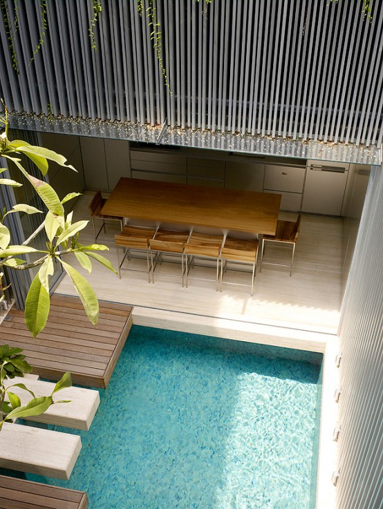 Desain Kolam renang Rumah Minimalis Modern