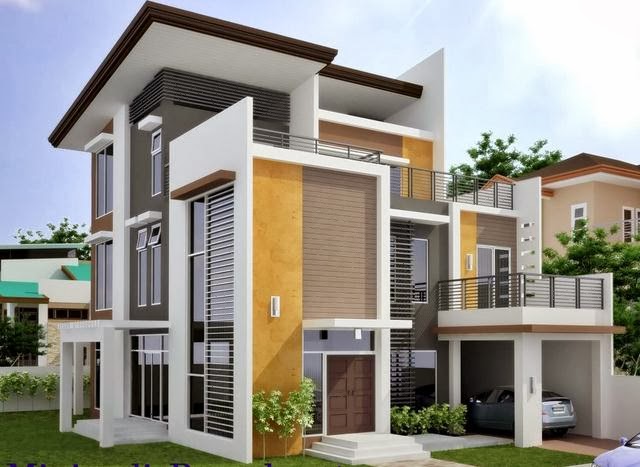 Pewarnaan Cat Rumah Minimalis