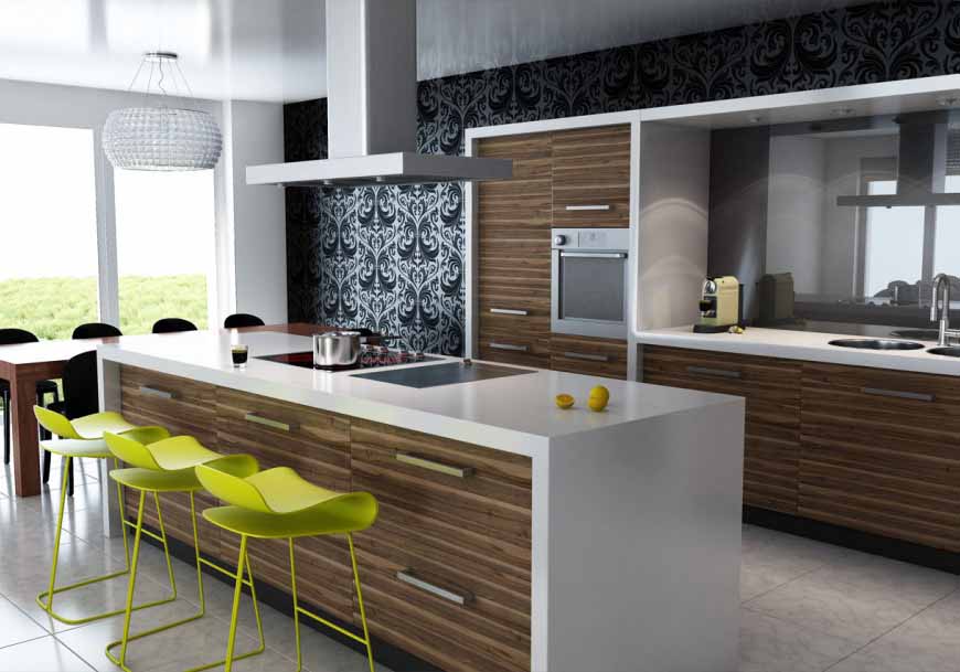 pencahayaan dapur minimalis sehat