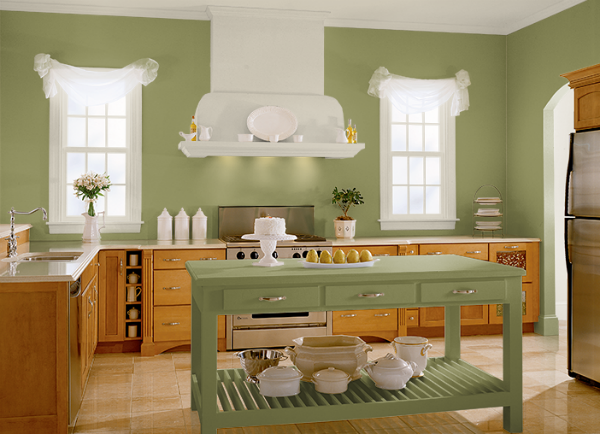 Warna Cat Dapur Minimalis 2015