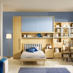 Cat Biru Halus Ruang Tidur Laki