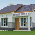 Desain Rumah Minimalis Tipe 36 Tampak Samping