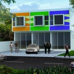 Desain Taman Ruko Lantai 2