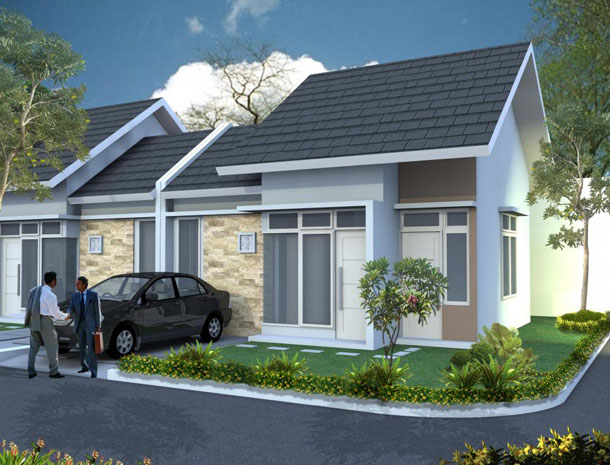 Rumah Minimalis tipe 70 Hook