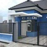 Desain Pagar Besi Rumah Minimalis