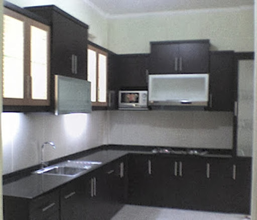 Desain Dapur Rumah Minimalis Jendela Samping