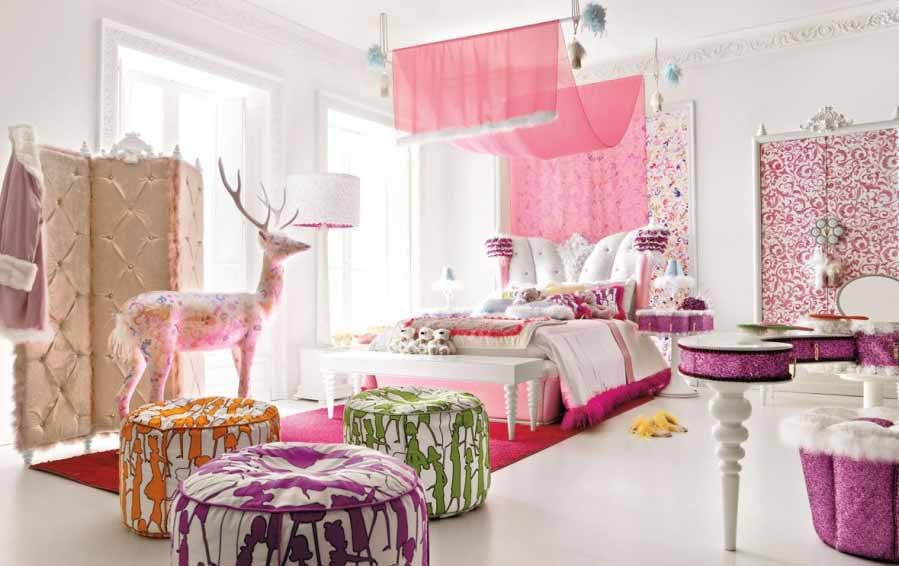 Desain Kamar Tidur Anak Perempuan