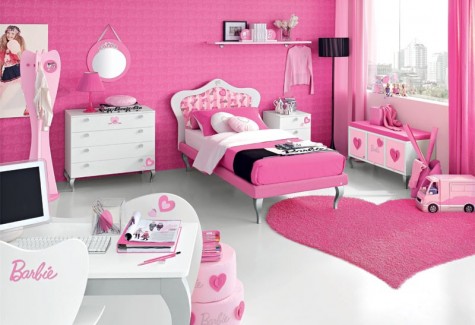 Cat Pink Tebal Kamar Anak Perempuan