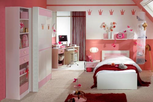 Desain Kamar Tidur Anak Perempuan
