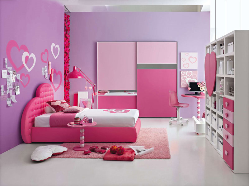 Desain Kamar Tidur Anak Perempuan