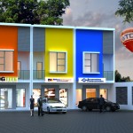 Contoh Ruko Minimalis 2 Lantai