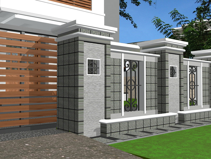 Desain Pagar Minimalis