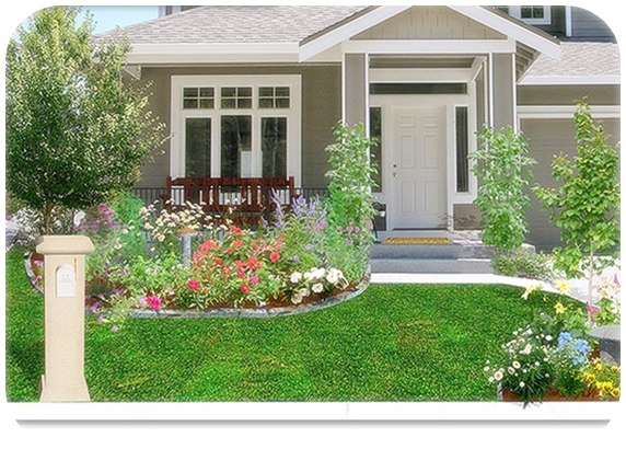 Desain Taman Depan Rumah