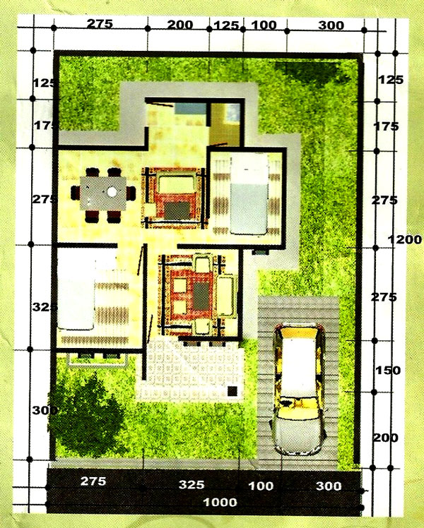 Denah Rumah Minimalis Type 45