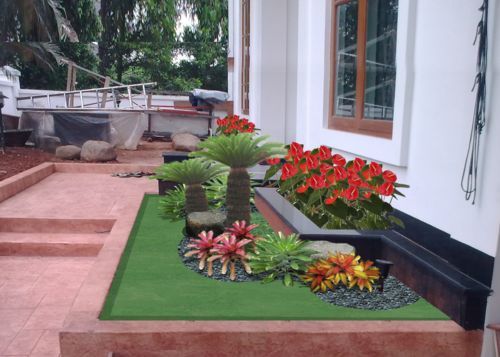 Contoh Taman Rumah Minimalis Murah Elegan