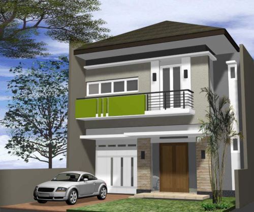 Rumah Minimalis Terbaru 2 Lantai Mewah