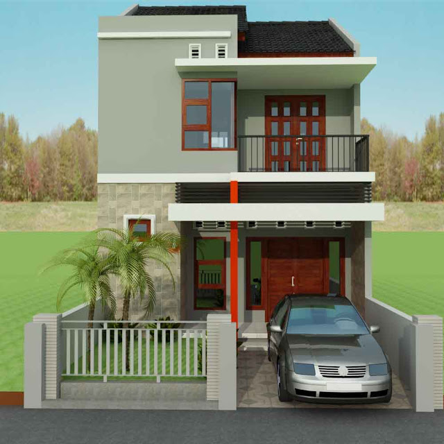 Rumah Minimalis Terbaru Mewah Memanjang
