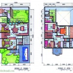 denah rumah minimalis 3 kamar 2 lantai
