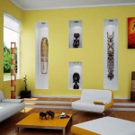 Cat Dalam Ruangan Warna Kuning Muda