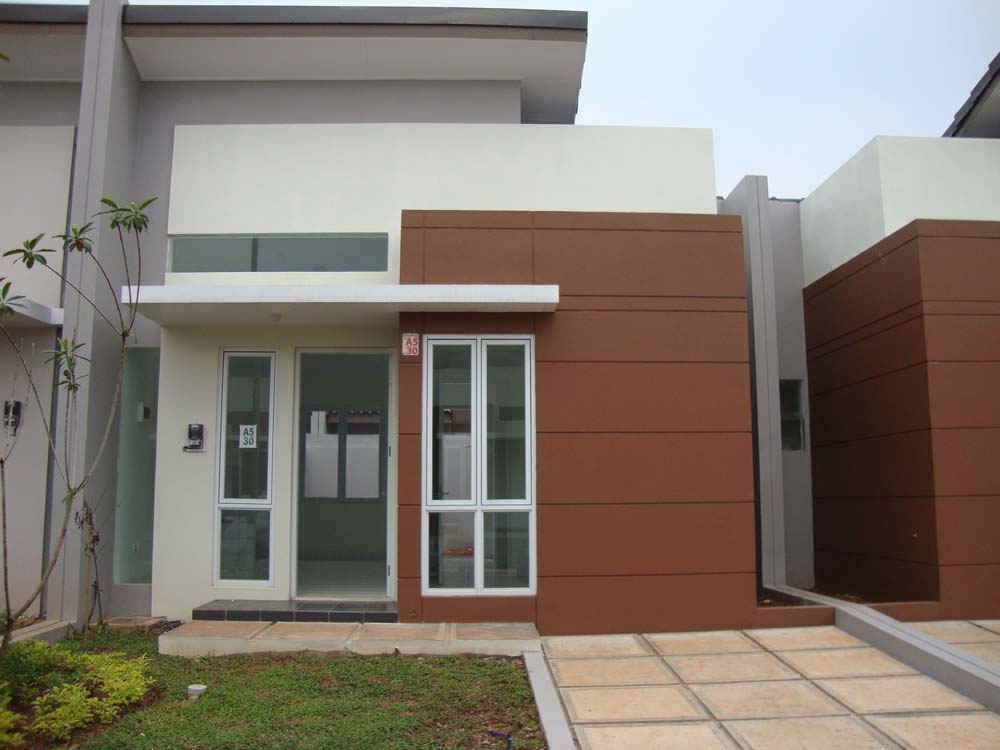 Fasad rumah minimalis