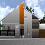 Rumah Minimalis 1 Lantai Pojok Jalan