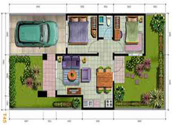 Desain Interior Rumah Minimalis Tipe 45