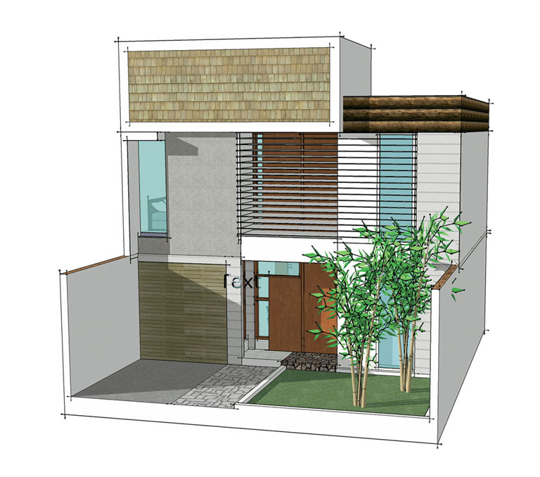 fasad rumah minimalis