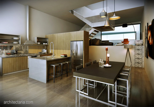 Lantai Granit Rumah Minimalis