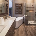 Model dinding Kaca Kamar Mandi Rumah Minimalis