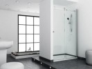 Desain Kamar Mandi Kaca Rumah Minimalis