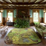 Ruang Tamu Rumah Minimalis Modern Alam