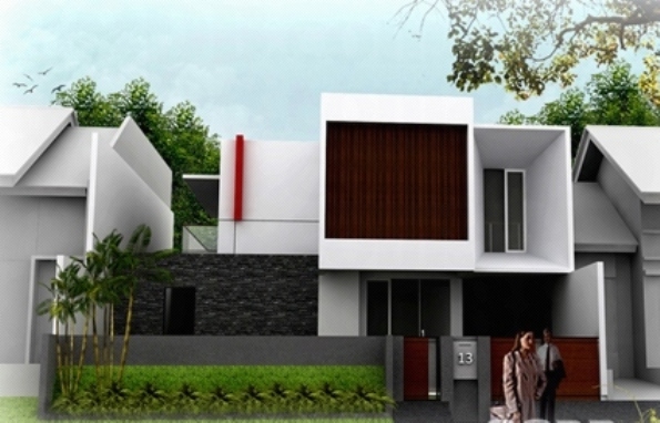 fasad rumah minimalis