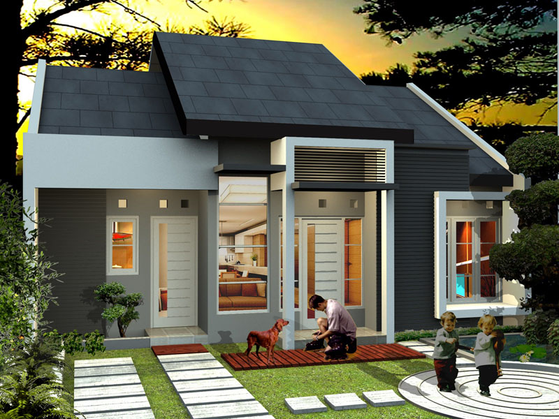 Desain Arsitektur Rumah Minimalis 1 Lantai