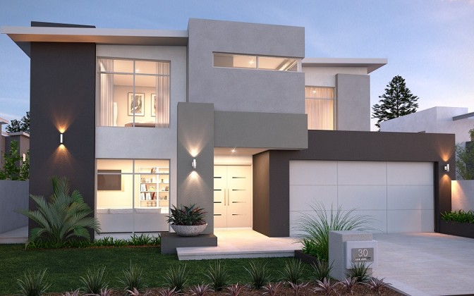 Arsitektur Rumah Minimalis 2 Lantai