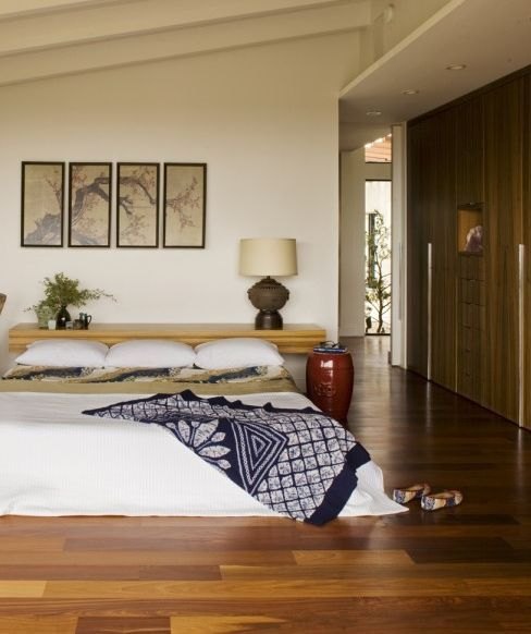 Desain Kamar Tidur Lesehan Minimalis