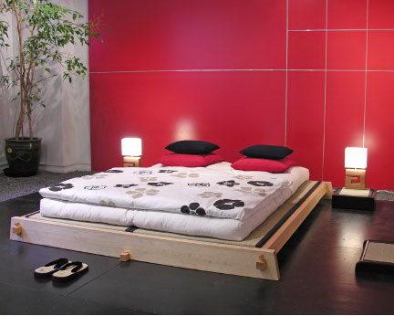 Desain Kamar Tidur Lesehan Minimalis