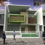 Model Rumah Tingkat Minimalis Modern 2015