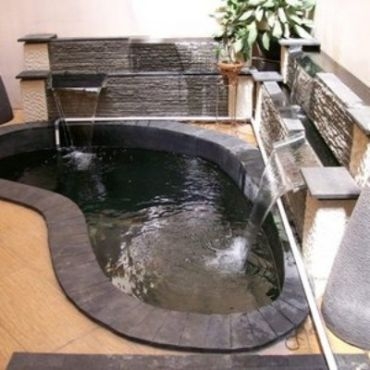 Desain Air Terjun Mungil Rumah Minimalis